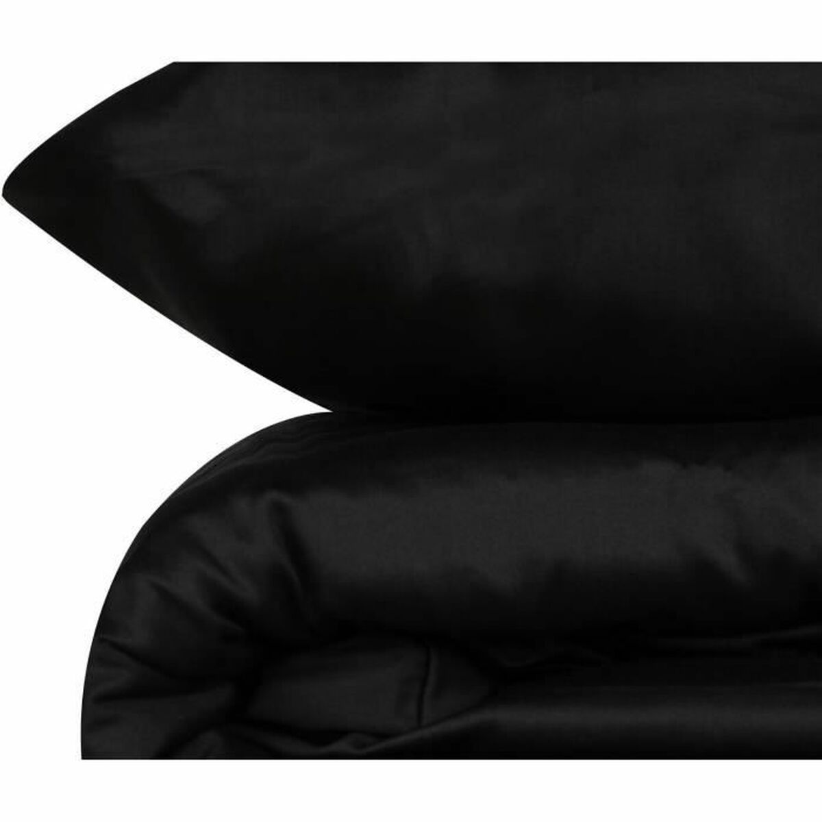 Duvet cover set Black 220 x 240 cm