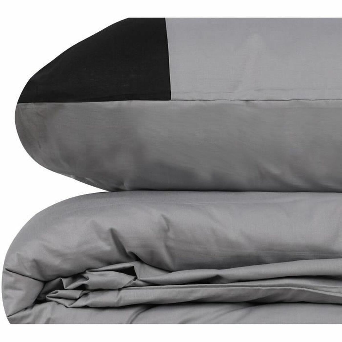Duvet cover set Grey 220 x 240 cm