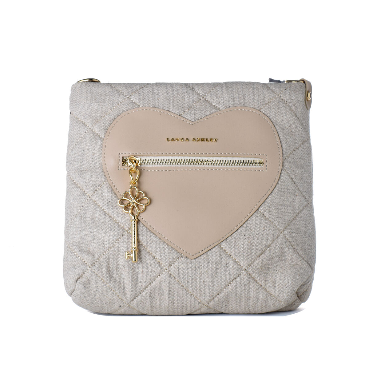 Women’s Handbag Laura Ashley DIXIE-CREAM Grey 24 x 24 x 9 cm
