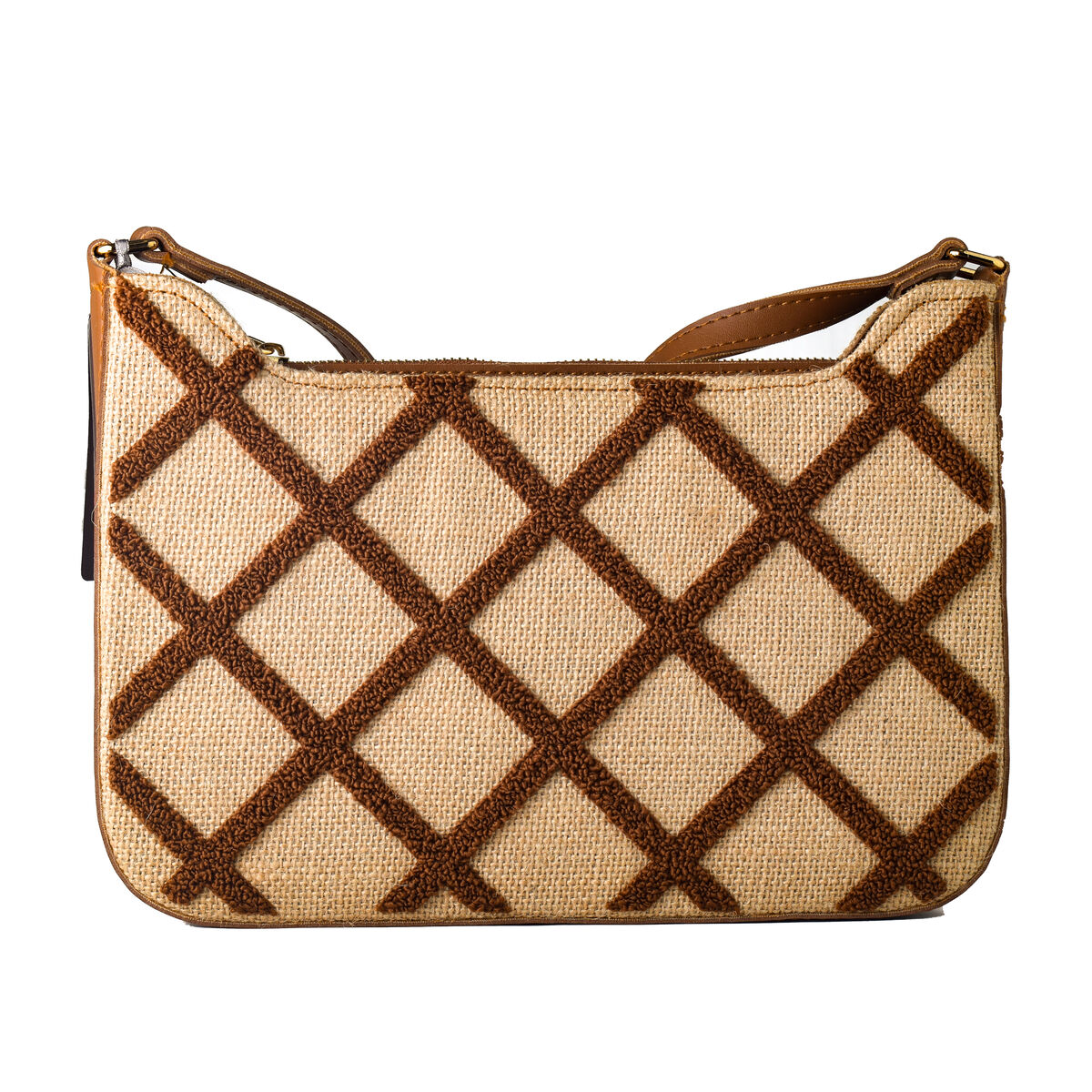 Women’s Handbag Laura Ashley SALWAY-QUILTED-TAN Brown 28 x 17 x 7 cm
