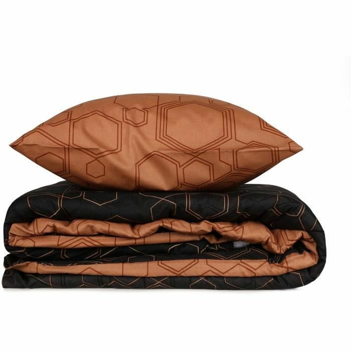 Duvet cover set Black 220 x 240 cm