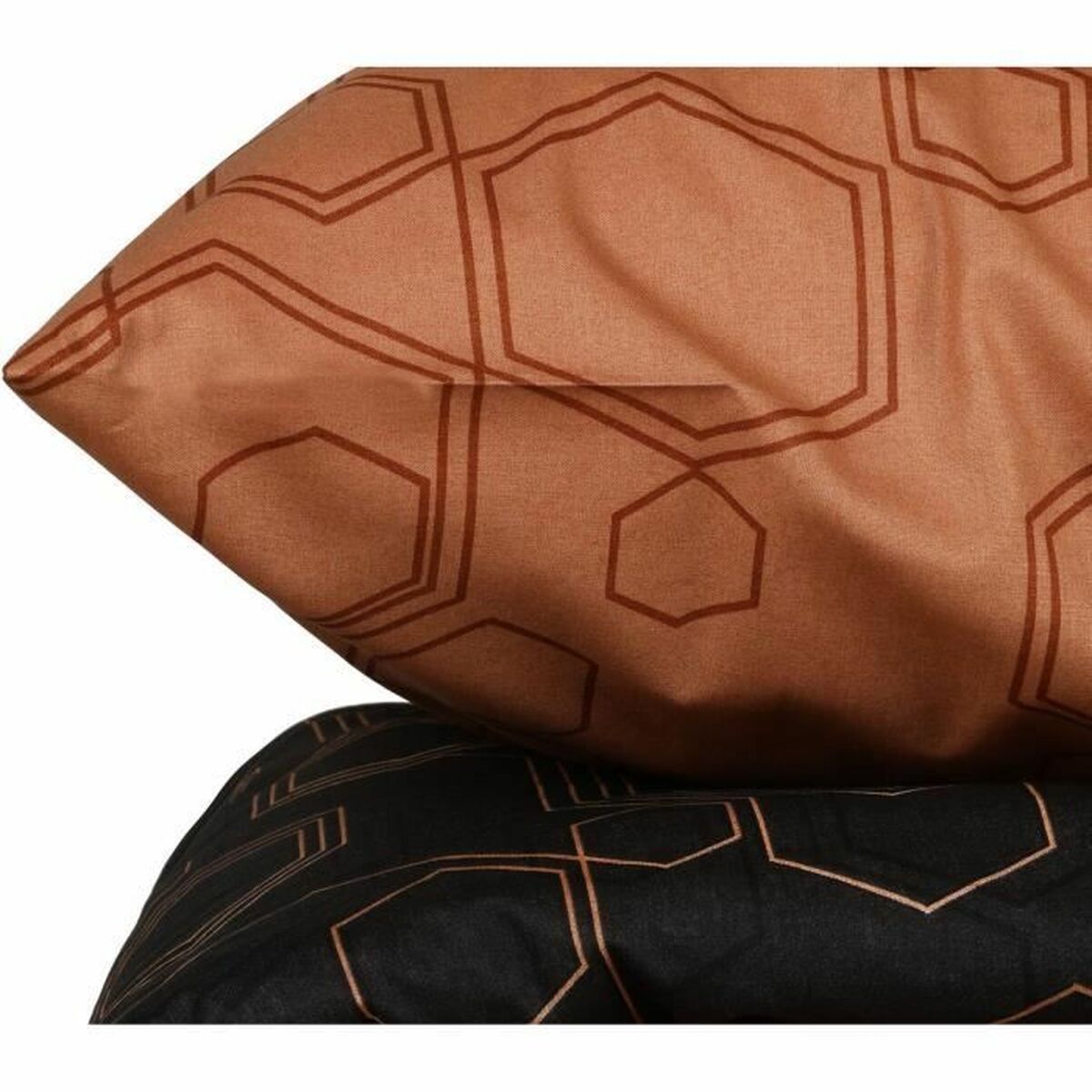 Duvet cover set Black 220 x 240 cm