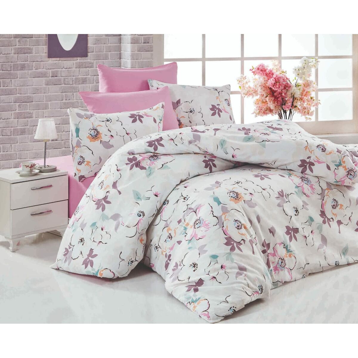 Duvet cover set White