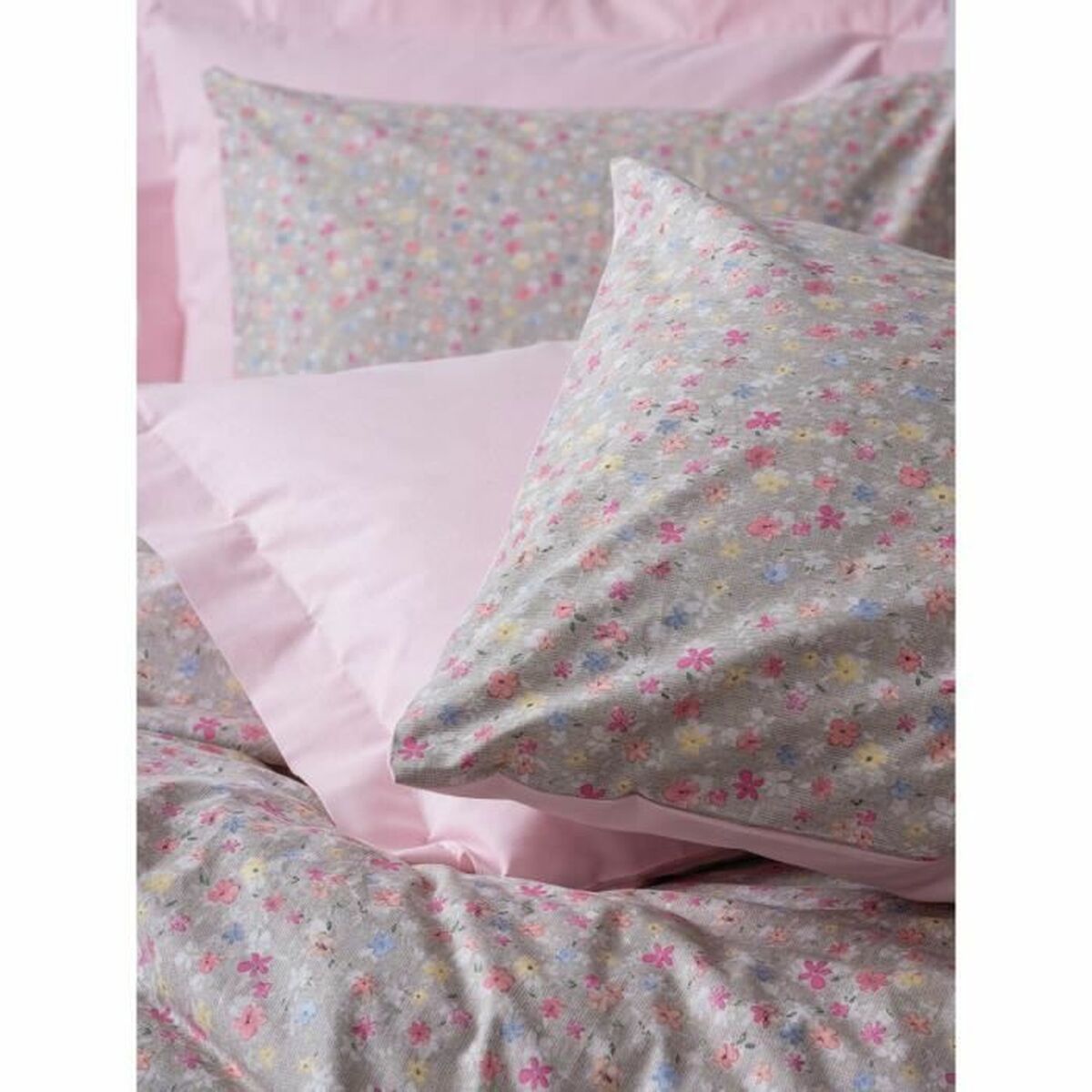 Duvet cover set Pink 220 x 240 cm
