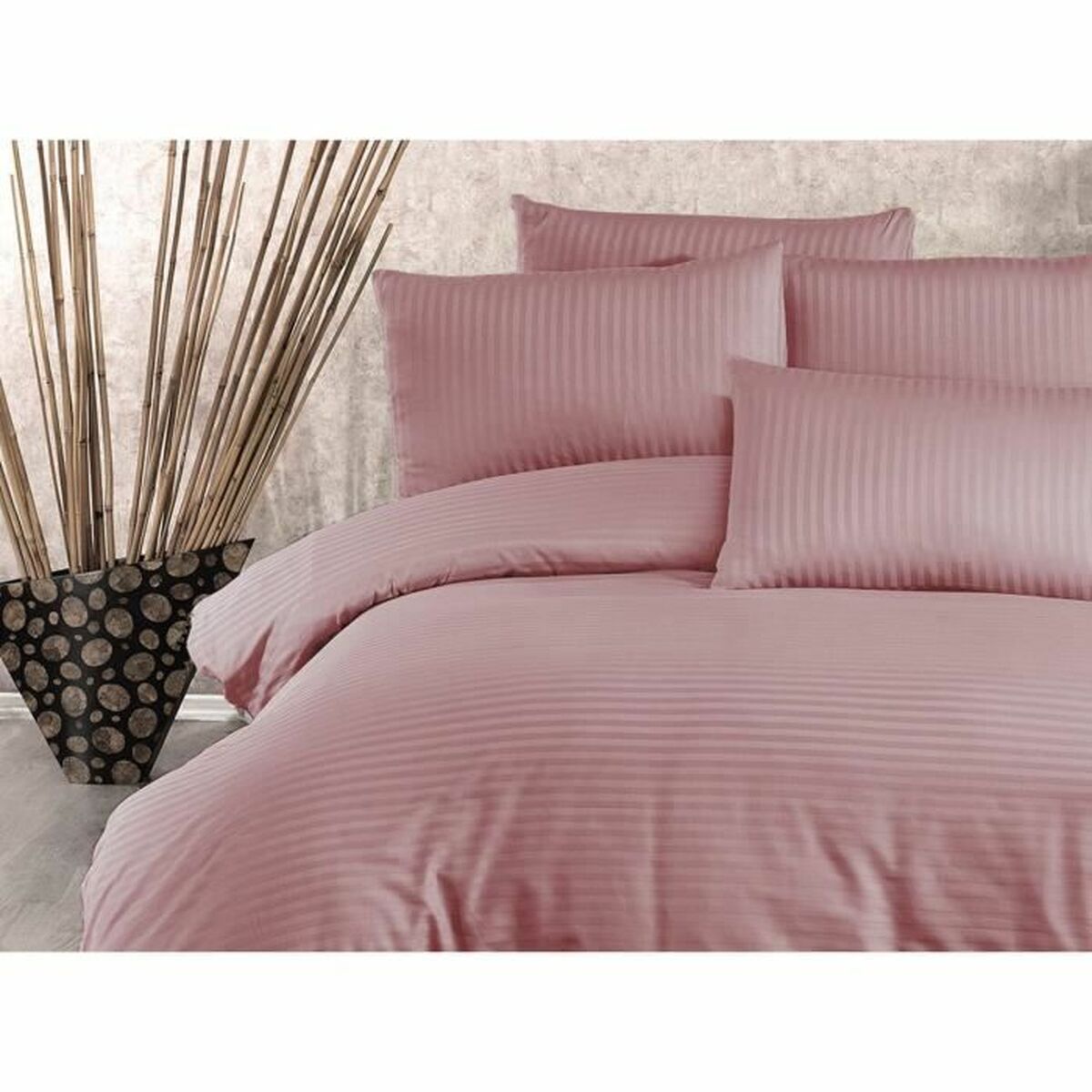 Duvet cover set Beige Super king 3 Pieces