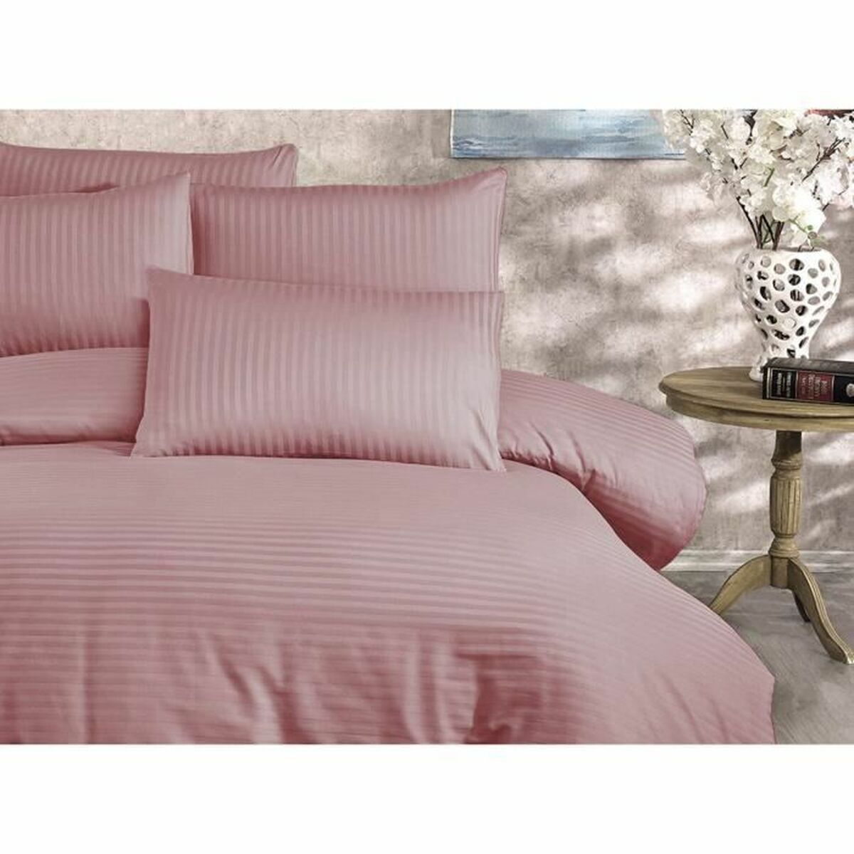 Duvet cover set Beige Super king 3 Pieces