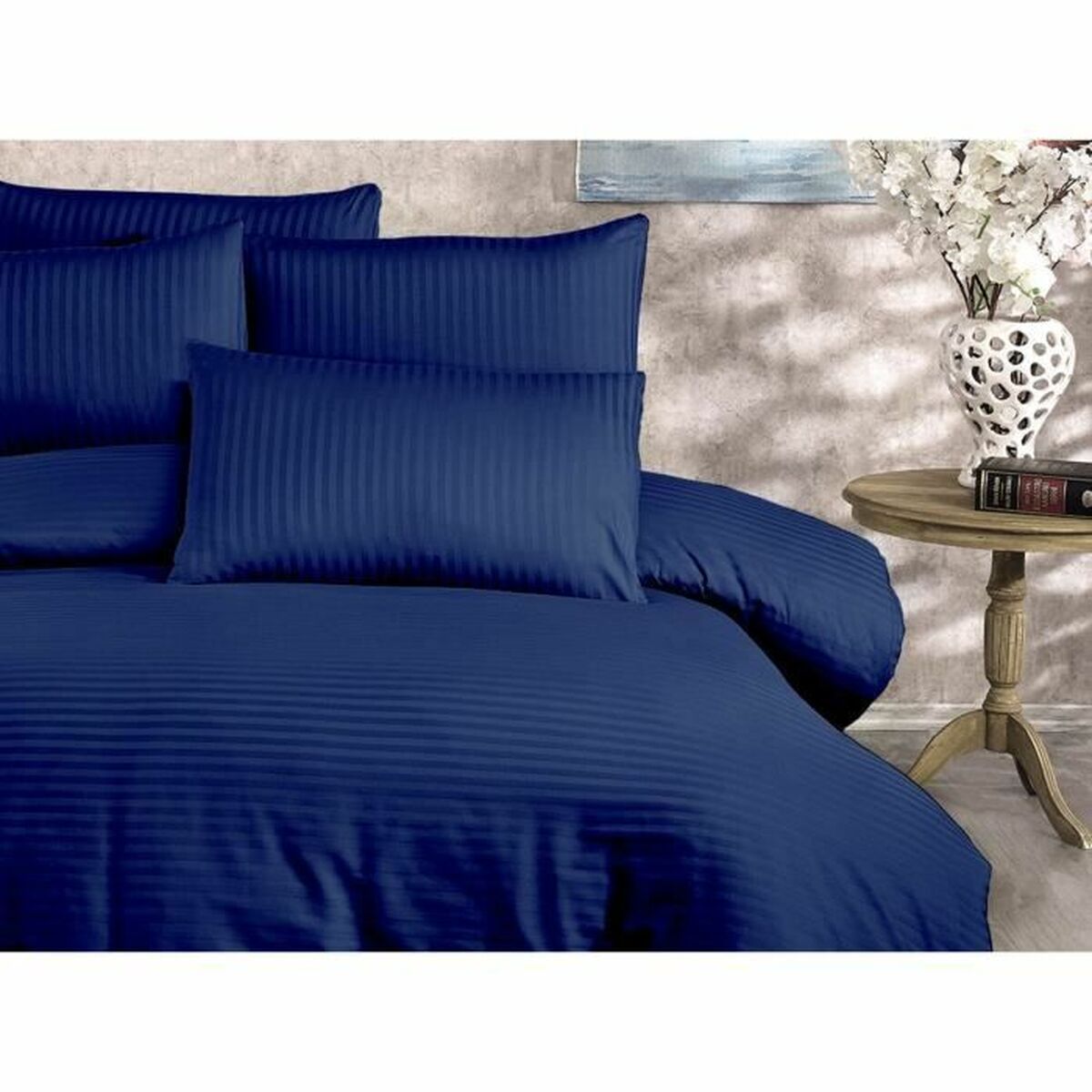 Duvet cover set Blue Super king 3 Pieces