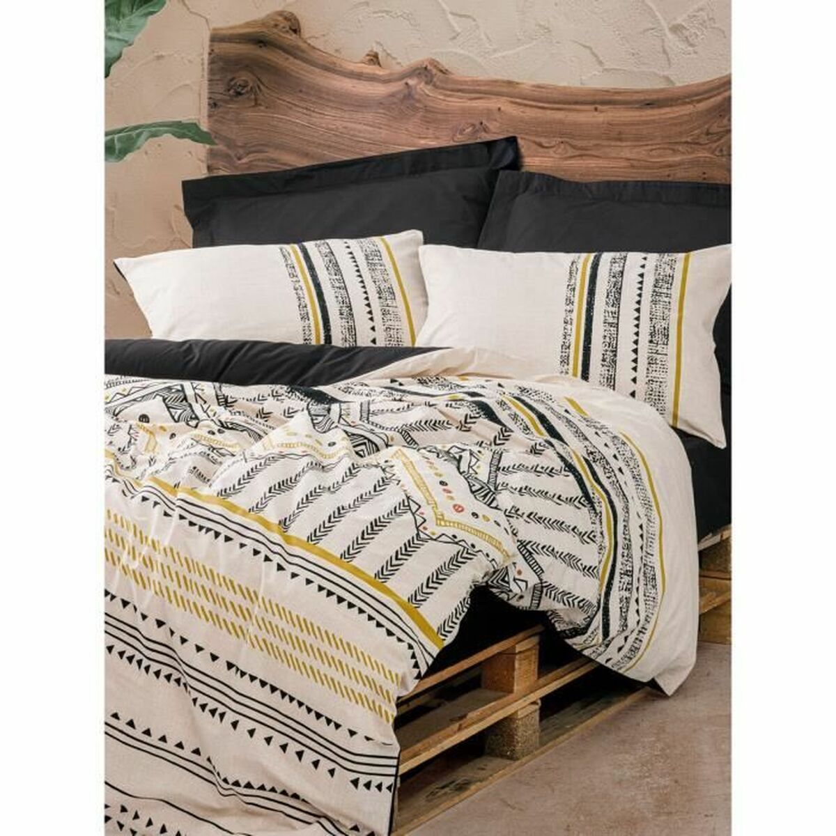Duvet cover set Multicolour 220 x 240 cm