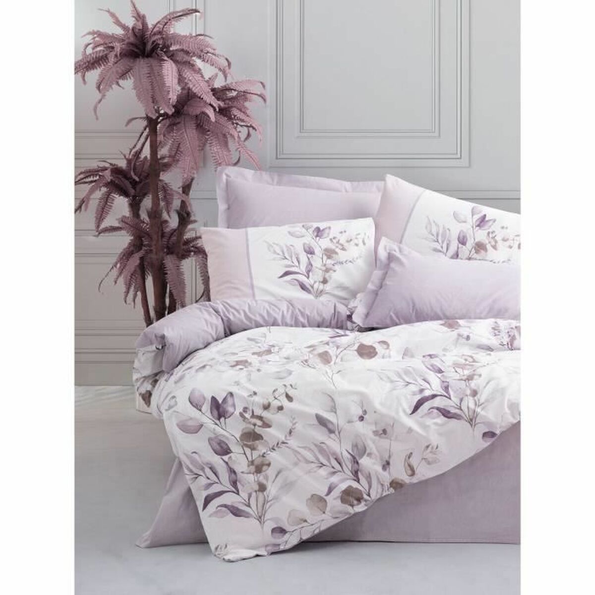 Duvet cover set White 220 x 240 cm