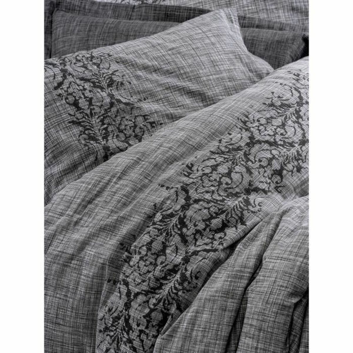 Duvet cover set Grey 220 x 240 cm