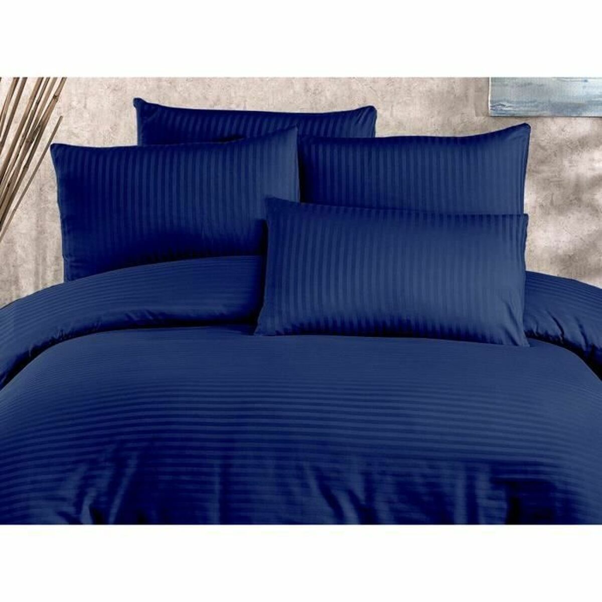 Duvet cover set Blue Super king 3 Pieces