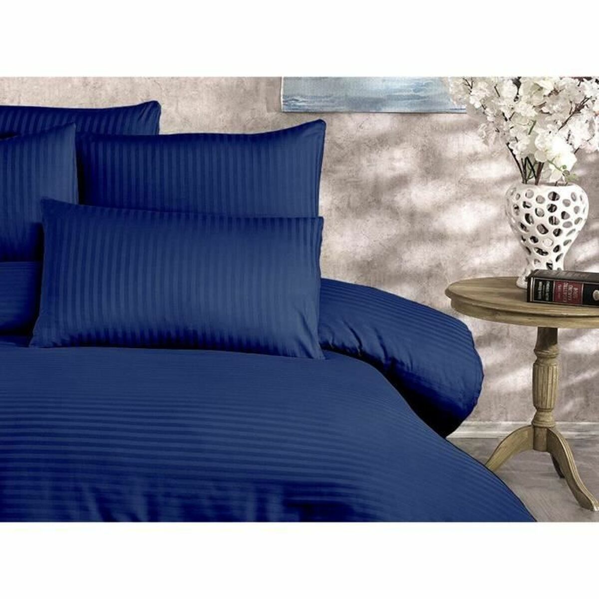 Duvet cover set Blue Super king 3 Pieces