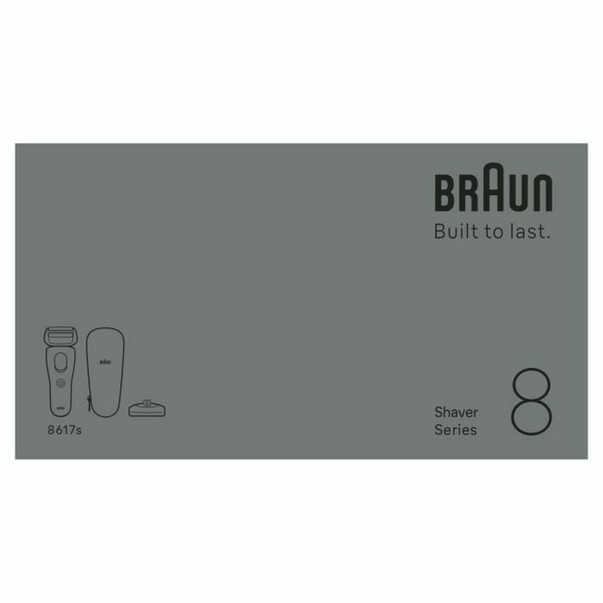 Electric shaver Braun Series 8 8617S