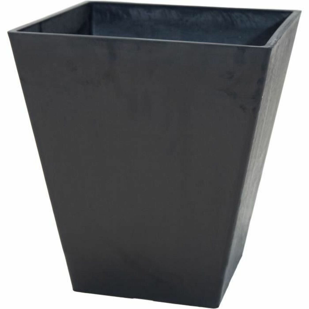 Plant pot Mega Collections Ecostone Square Black 48 x 57 cm Plant pot Mega Collections Ecostone Square Black 48 x 57 cm