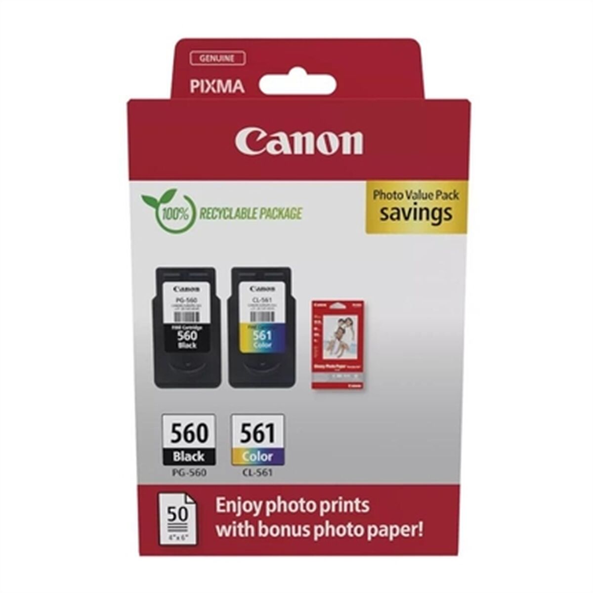 Original Ink Cartridge Canon 3713C008 Multicolour