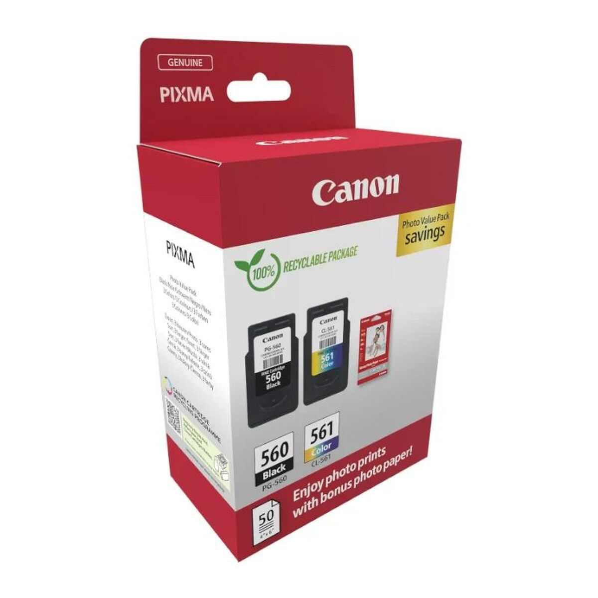 Original Ink Cartridge Canon 3713C008 Multicolour