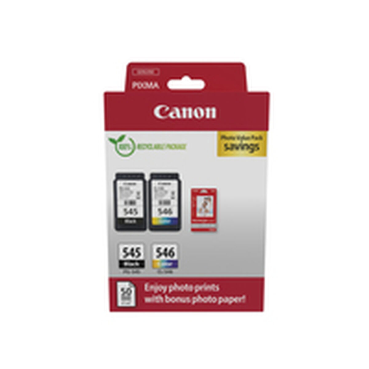 Original Ink Cartridge Canon 8287B008 Black/Cyan/Magenta/Yellow