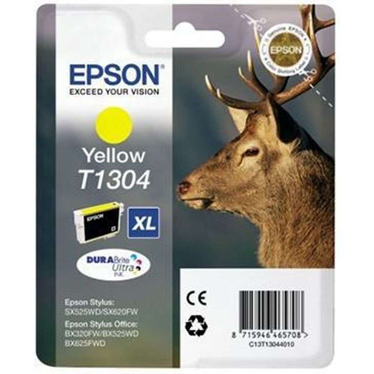 Original Ink Cartridge Epson T1304 Yellow Original Ink Cartridge Epson T1304 Yellow