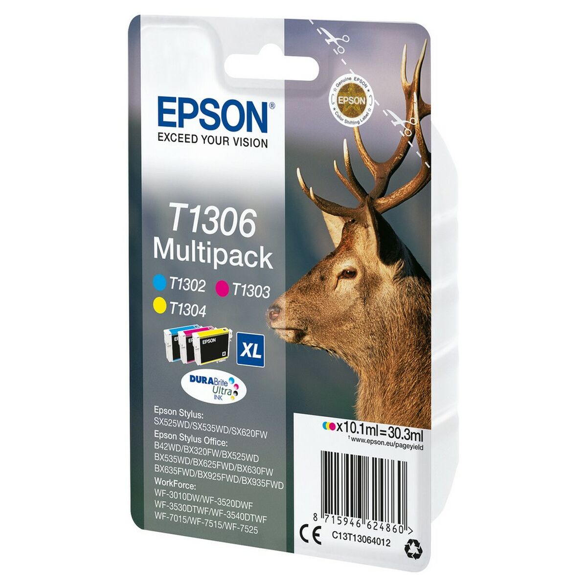Original Ink Cartridge Epson T1306 Cyan Yellow
