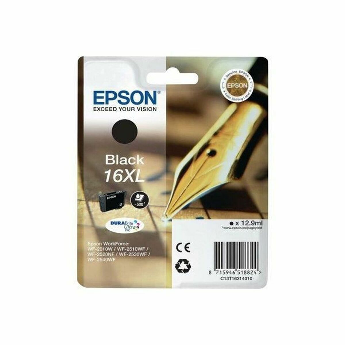 Original Ink Cartridge Epson 16XL Black Original Ink Cartridge Epson 16XL Black