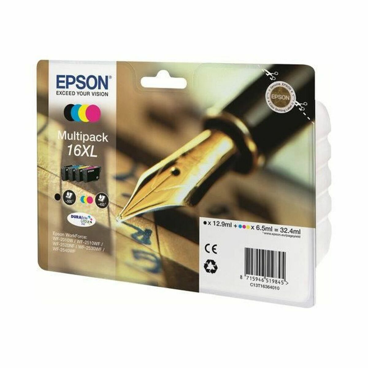 Original Ink Cartridge Epson Multipack 16XL Original Ink Cartridge Epson Multipack 16XL