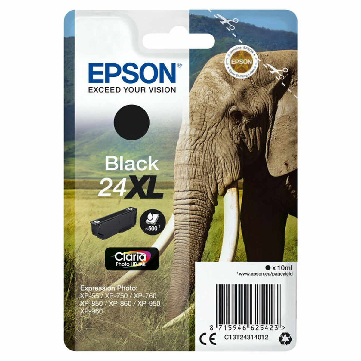 Original Ink Cartridge Epson 235M129 8,7 ml-10 ml Black Original Ink Cartridge Epson 235M129 8,7 ml-10 ml Black