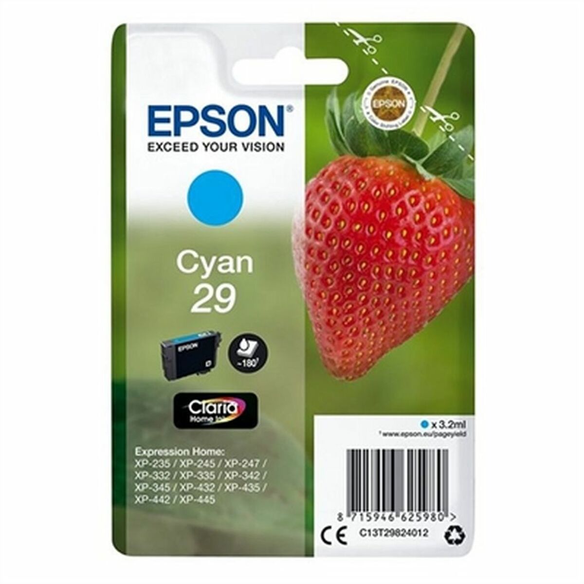 Original Ink Cartridge Epson C13T29824012 Original Ink Cartridge Epson C13T29824012