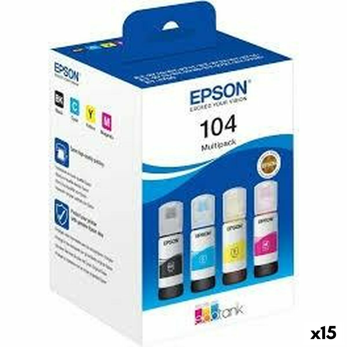 Refill ink Epson N 104 Yellow Refill ink Epson N 104 Yellow