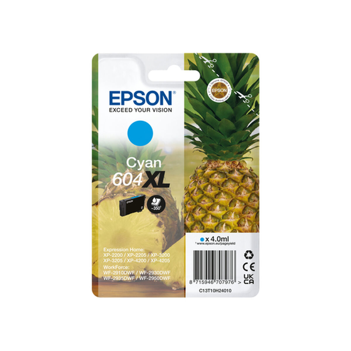 Original Ink Cartridge Epson Cyan Original Ink Cartridge Epson Cyan