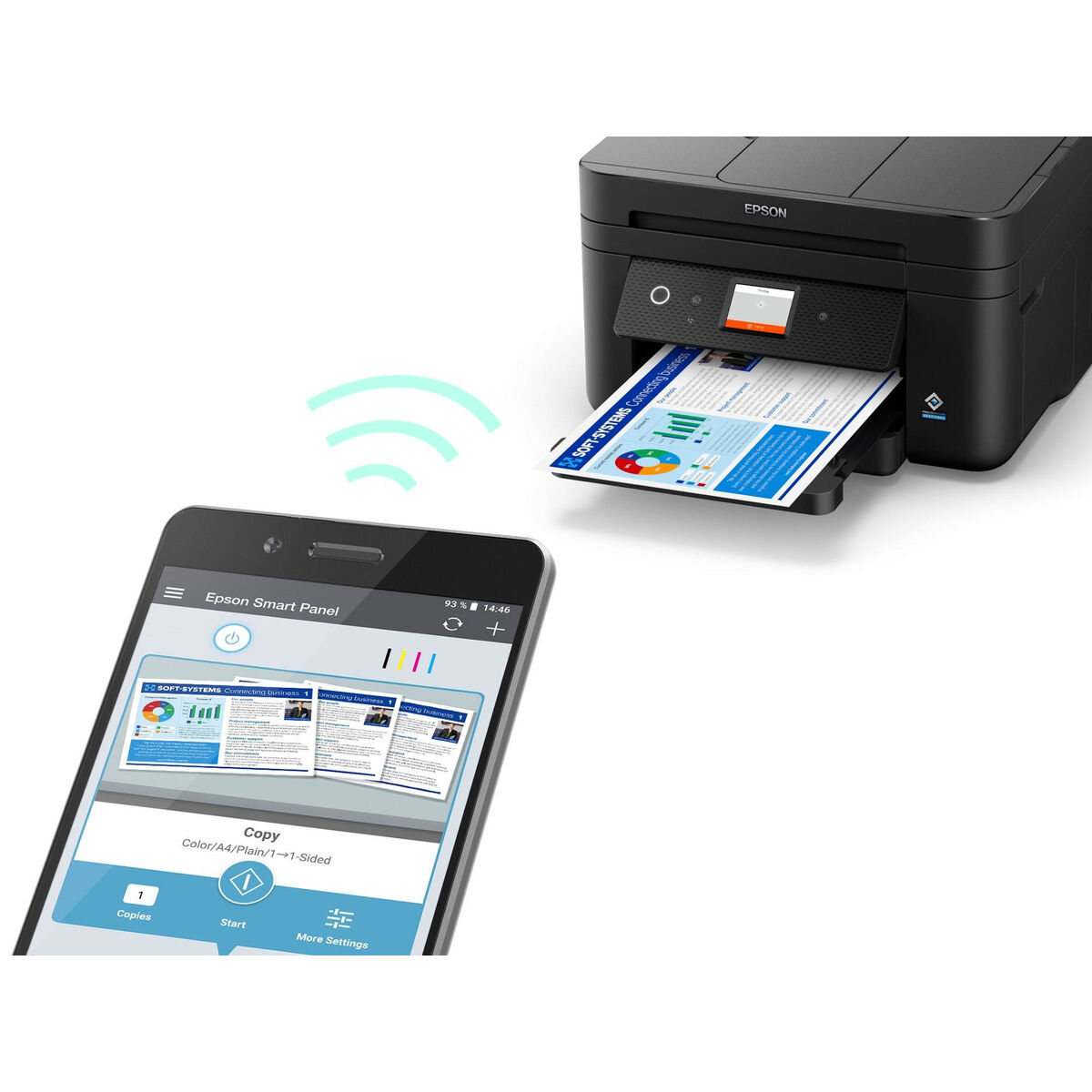 Multifunction Printer Epson WF-2960DWF MFP