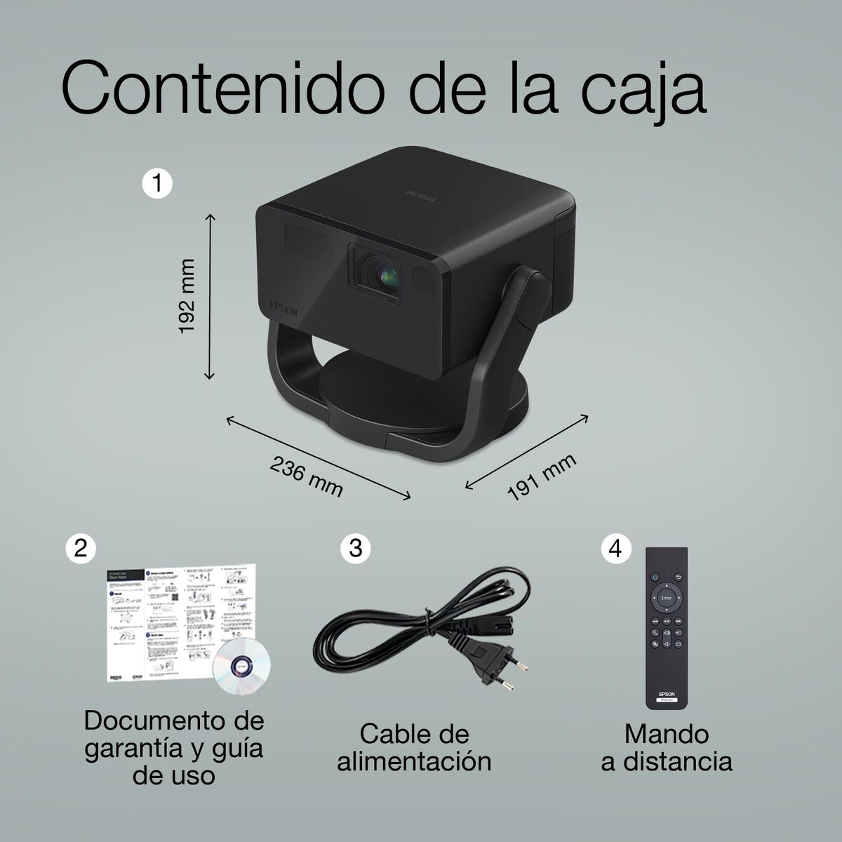 Projector Epson V11HB38140 Full HD LCD 1920 x 1080 px