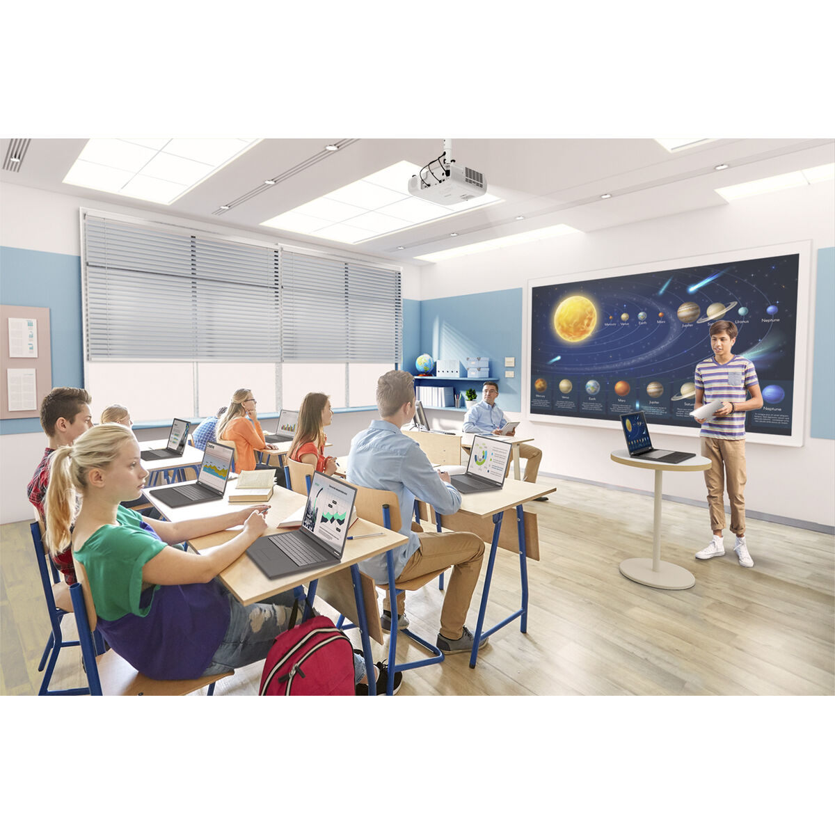 Projector Epson EB-FH18 Full HD ANSI 3300 4000 Lm 1920 x 1080 px