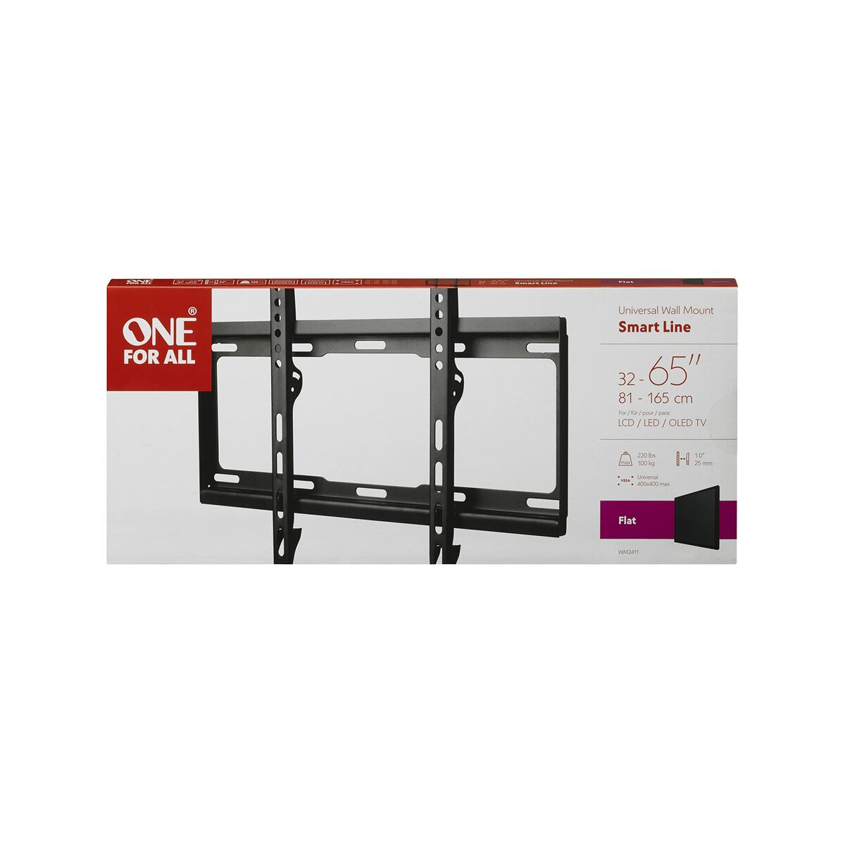 TV Mount One For All WM2411 32″ – 65″ 100 kg