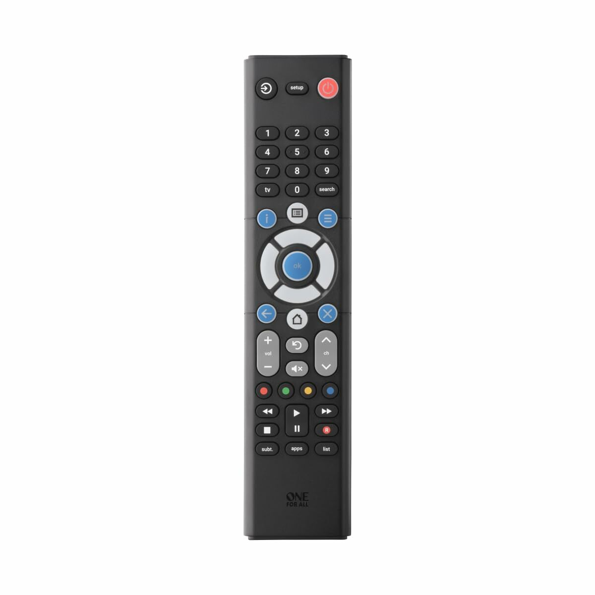 Universal Remote Control One For All URC1211 Universal Remote Control One For All URC1211