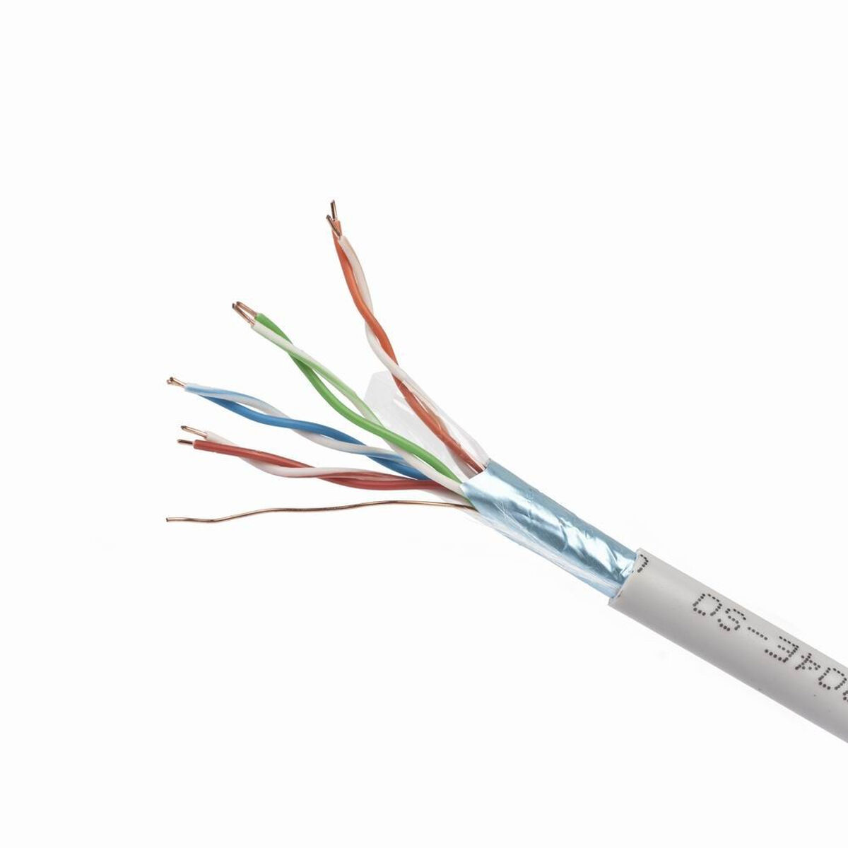 UTP Category 6 Rigid Network Cable GEMBIRD CAT5e FTP 100m Grey 100 m UTP Category 6 Rigid Network Cable GEMBIRD CAT5e FTP 100m Grey 100 m