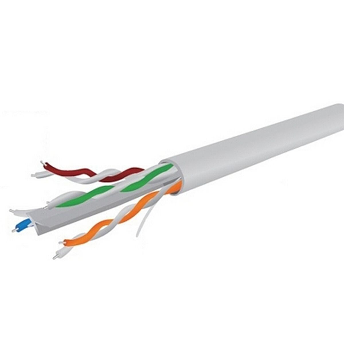 CAT 6 UTP Cable GEMBIRD UPC-6004SE-SOL/100 (100 m) Grey 100 m Coil