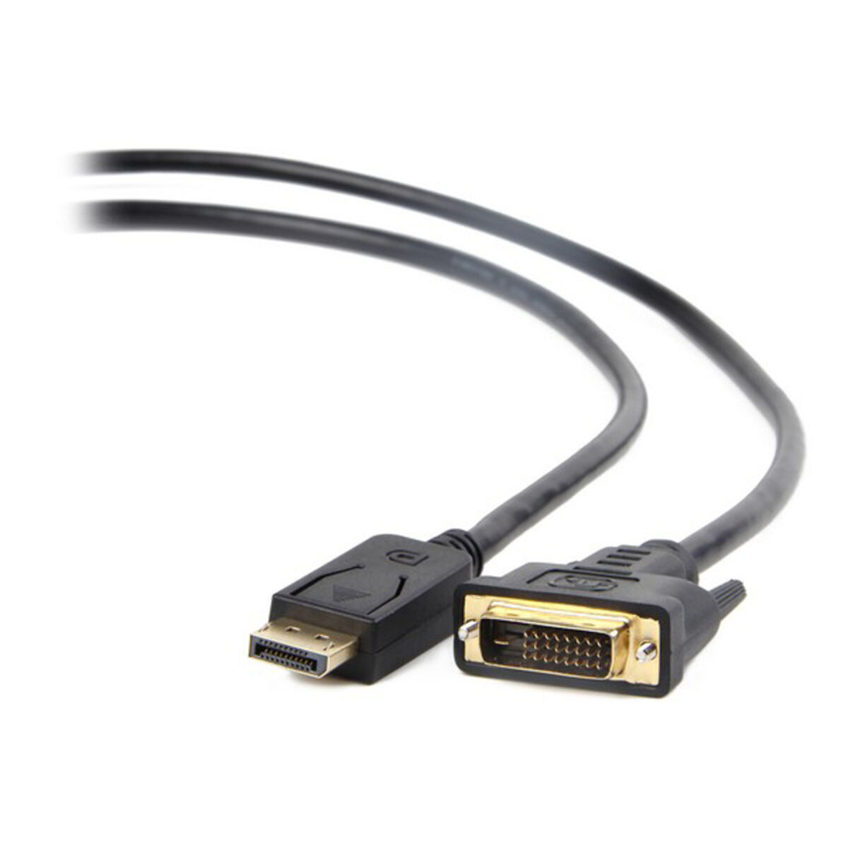 DisplayPort to DVI Adapter GEMBIRD CC-DPM-DVIM-6 1080 px (1,8 m) Black DisplayPort to DVI Adapter GEMBIRD CC-DPM-DVIM-6 1080 px (1,8 m) Black