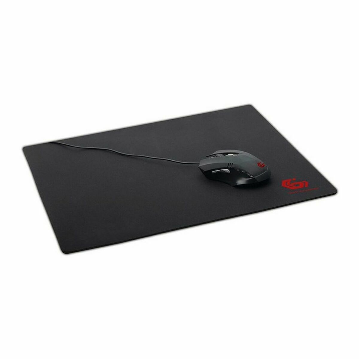 Gaming Mouse Mat GEMBIRD MP-GAME-L Black (40 x 45 cm) Gaming Mouse Mat GEMBIRD MP-GAME-L Black (40 x 45 cm)