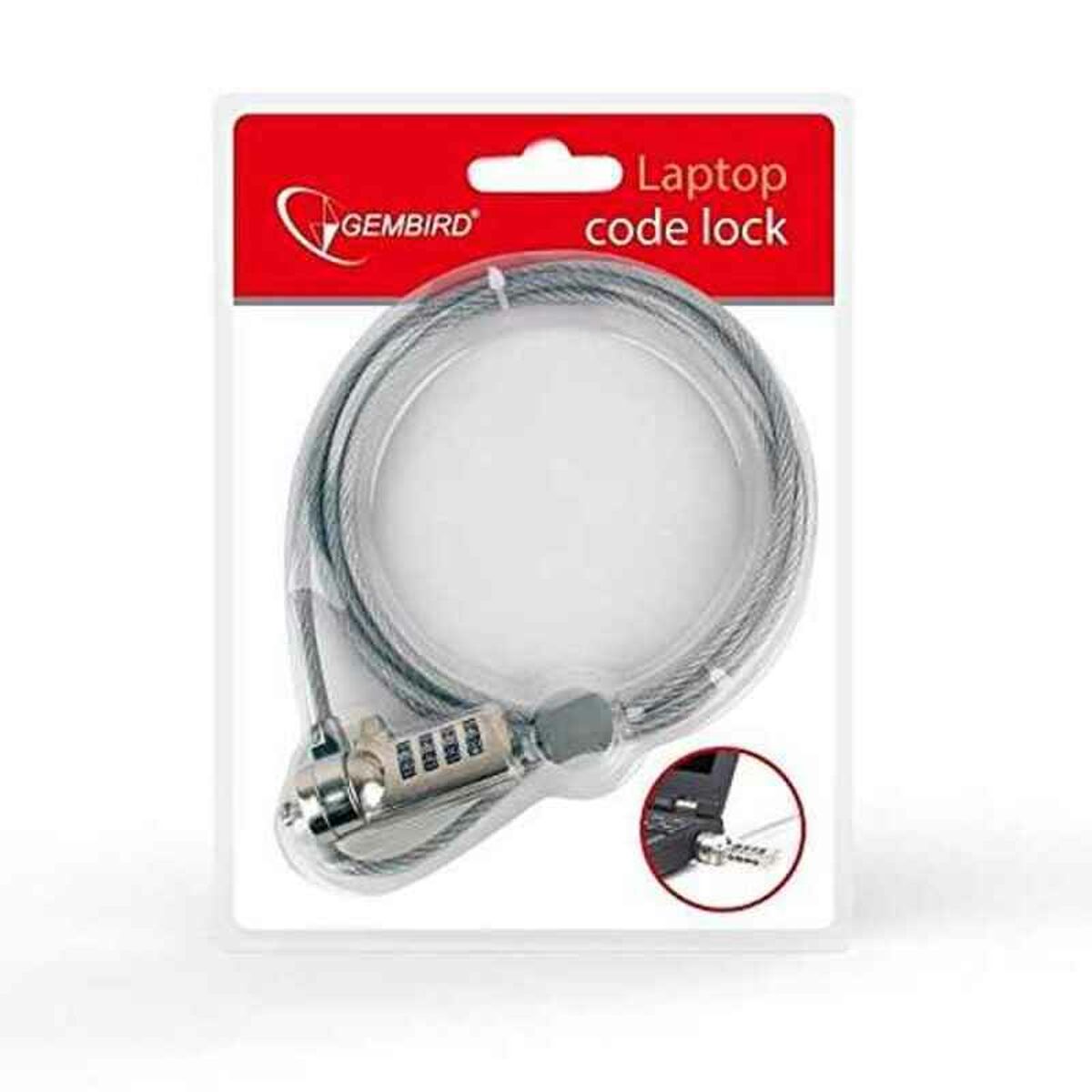 Security Cable GEMBIRD LK-CL-01 15 W
