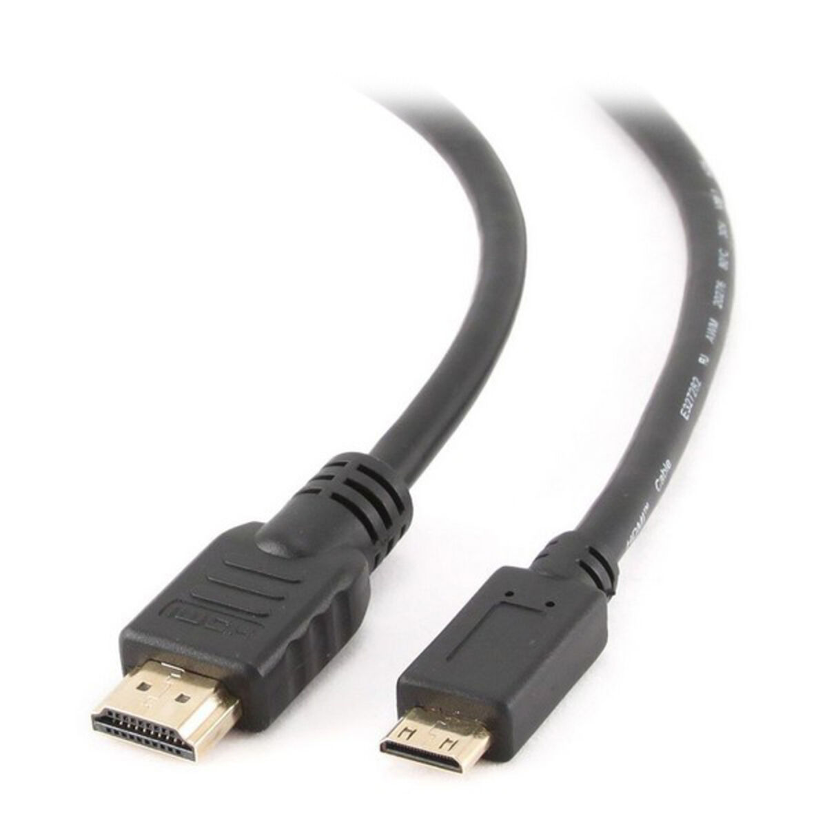 Mini HDMI to Ethernet Cable GEMBIRD CC-HDMI4C-6 100 Mbps (1,8 m) Black 1,8 m Mini HDMI to Ethernet Cable GEMBIRD CC-HDMI4C-6 100 Mbps (1,8 m) Black 1,8 m