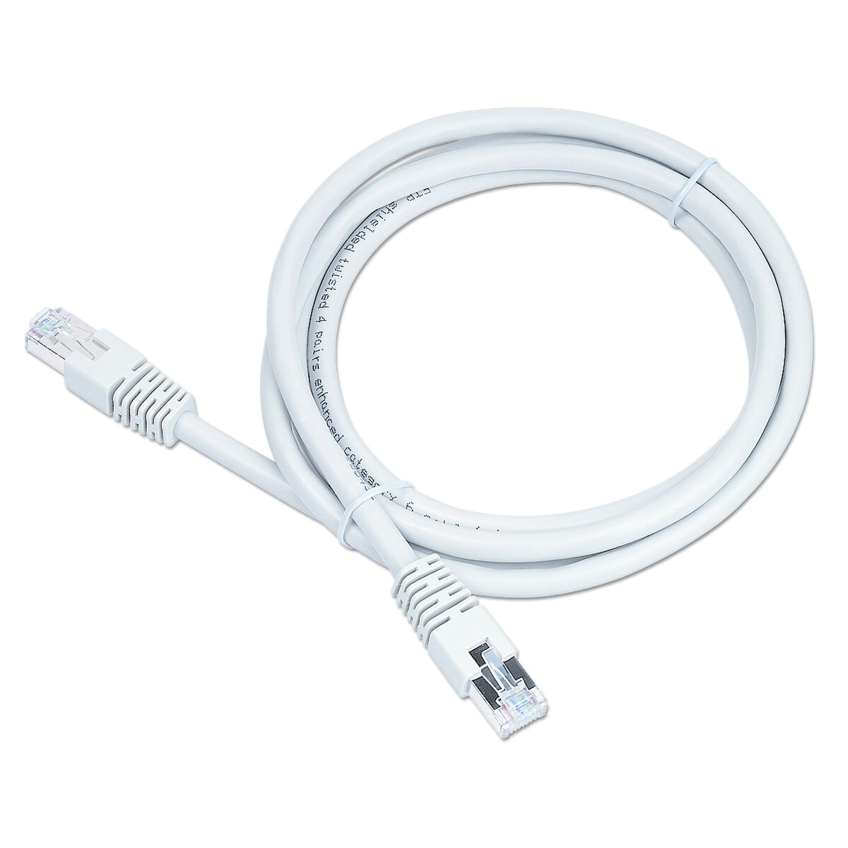 FTP Category 6 Rigid Network Cable GEMBIRD 5m Cat6 RJ-45 LSZH (Ø 6 mm) 5 m FTP Category 6 Rigid Network Cable GEMBIRD 5m Cat6 RJ-45 LSZH (Ø 6 mm) 5 m