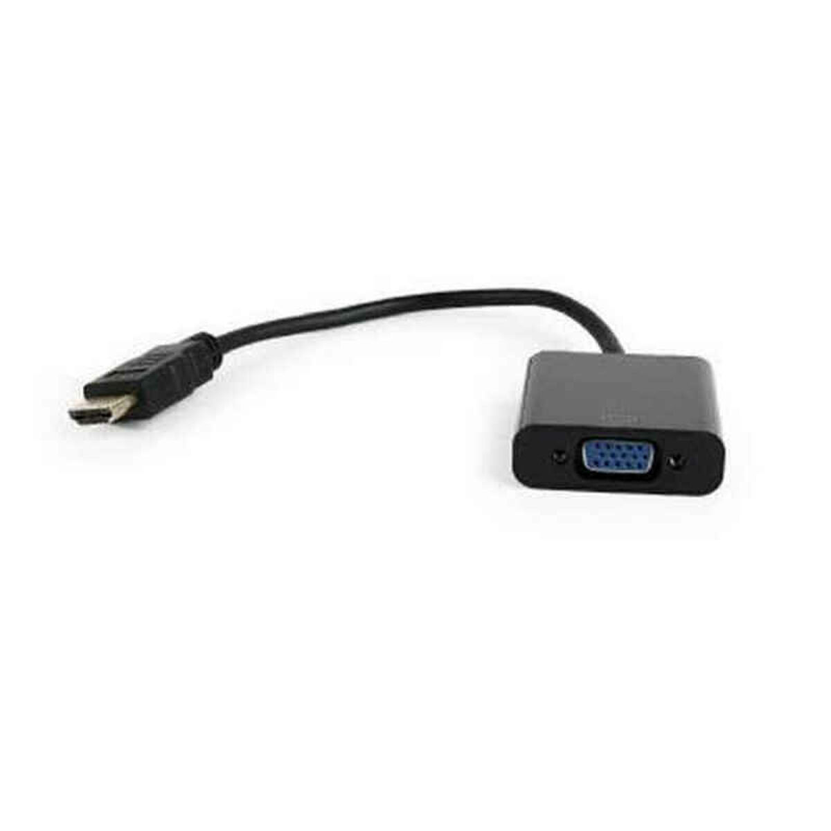 HDMI to VGA Adapter GEMBIRD Black HDMI to VGA Adapter GEMBIRD Black
