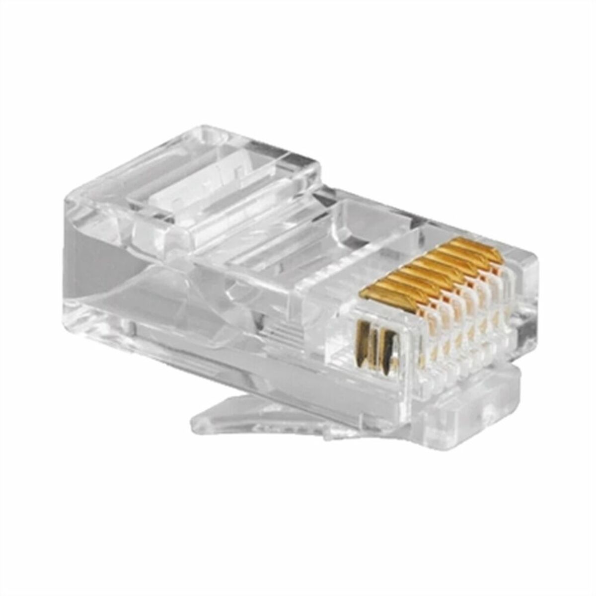 Category 5 UTP RJ45 Connector GEMBIRD PLUG3UP6/100 100 uds Black Transparent 100 Units Category 5 UTP RJ45 Connector GEMBIRD PLUG3UP6/100 100 uds Black Transparent 100 Units