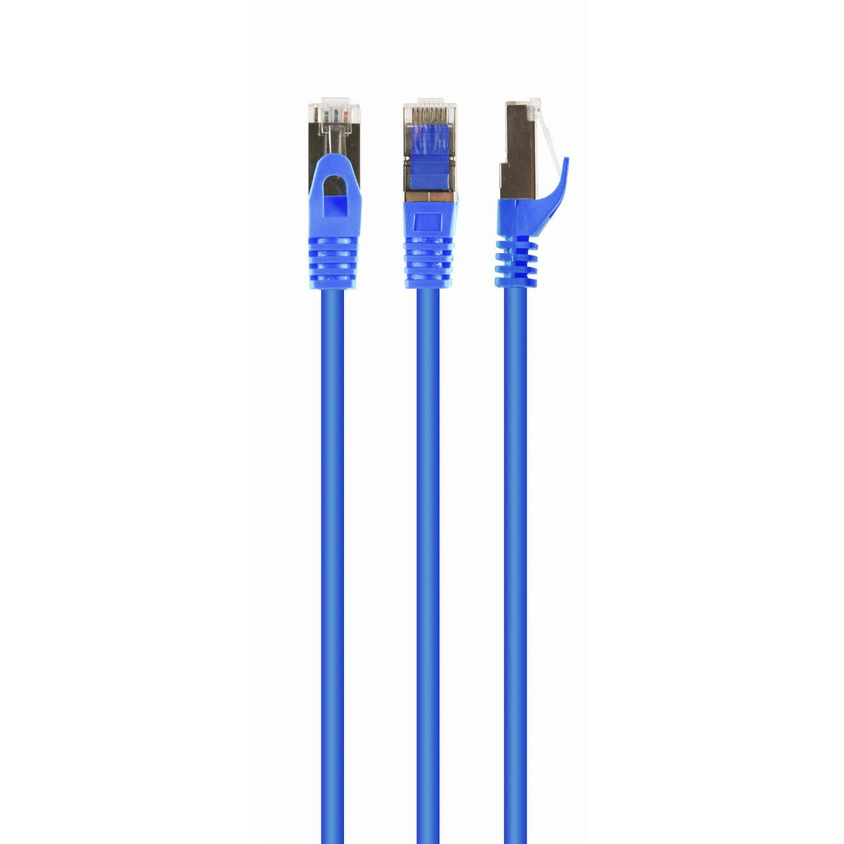 FTP Category 6 Rigid Network Cable GEMBIRD PP6A-LSZHCU-B-5M Blue 5 m FTP Category 6 Rigid Network Cable GEMBIRD PP6A-LSZHCU-B-5M Blue 5 m