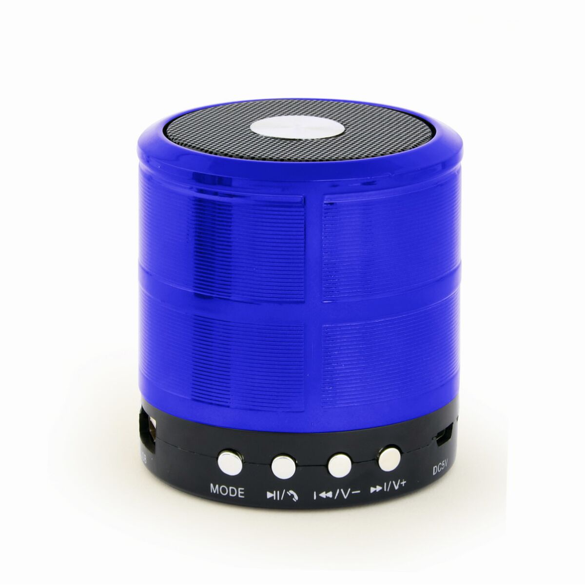 Portable Bluetooth Speakers GEMBIRD SPK-BT-08-B Black/Blue 3 W 4 W Portable Bluetooth Speakers GEMBIRD SPK-BT-08-B Black/Blue 3 W 4 W