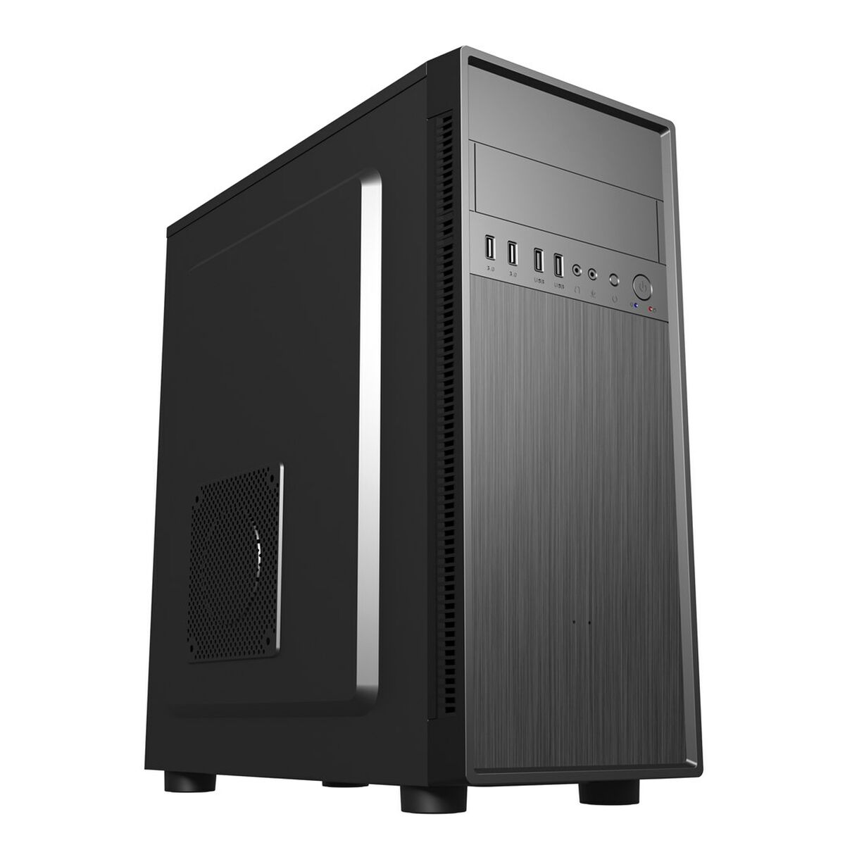 ATX Semi-tower Box GEMBIRD CCC-FC-160 Black