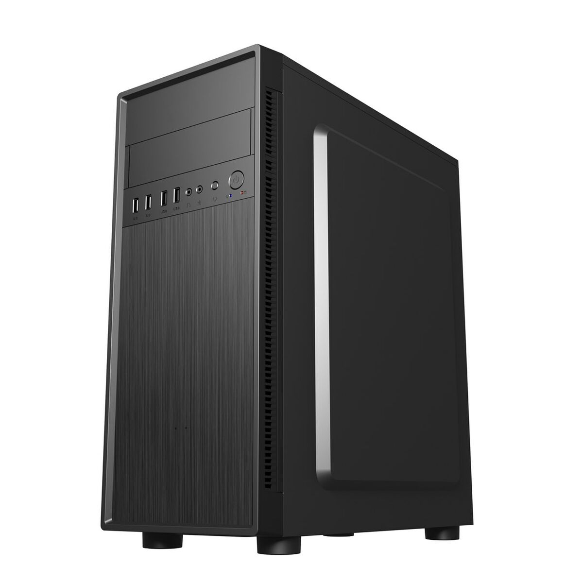 ATX Semi-tower Box GEMBIRD CCC-FC-160 Black