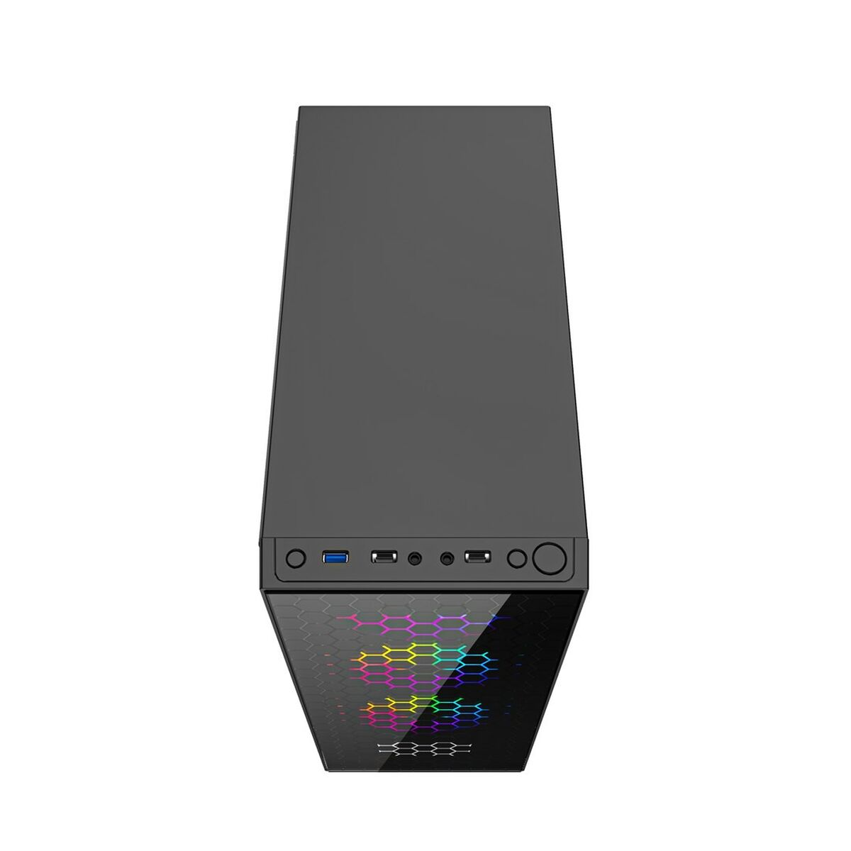 ATX Semi-tower Box GEMBIRD CCC-FC-500 Black Multicolour