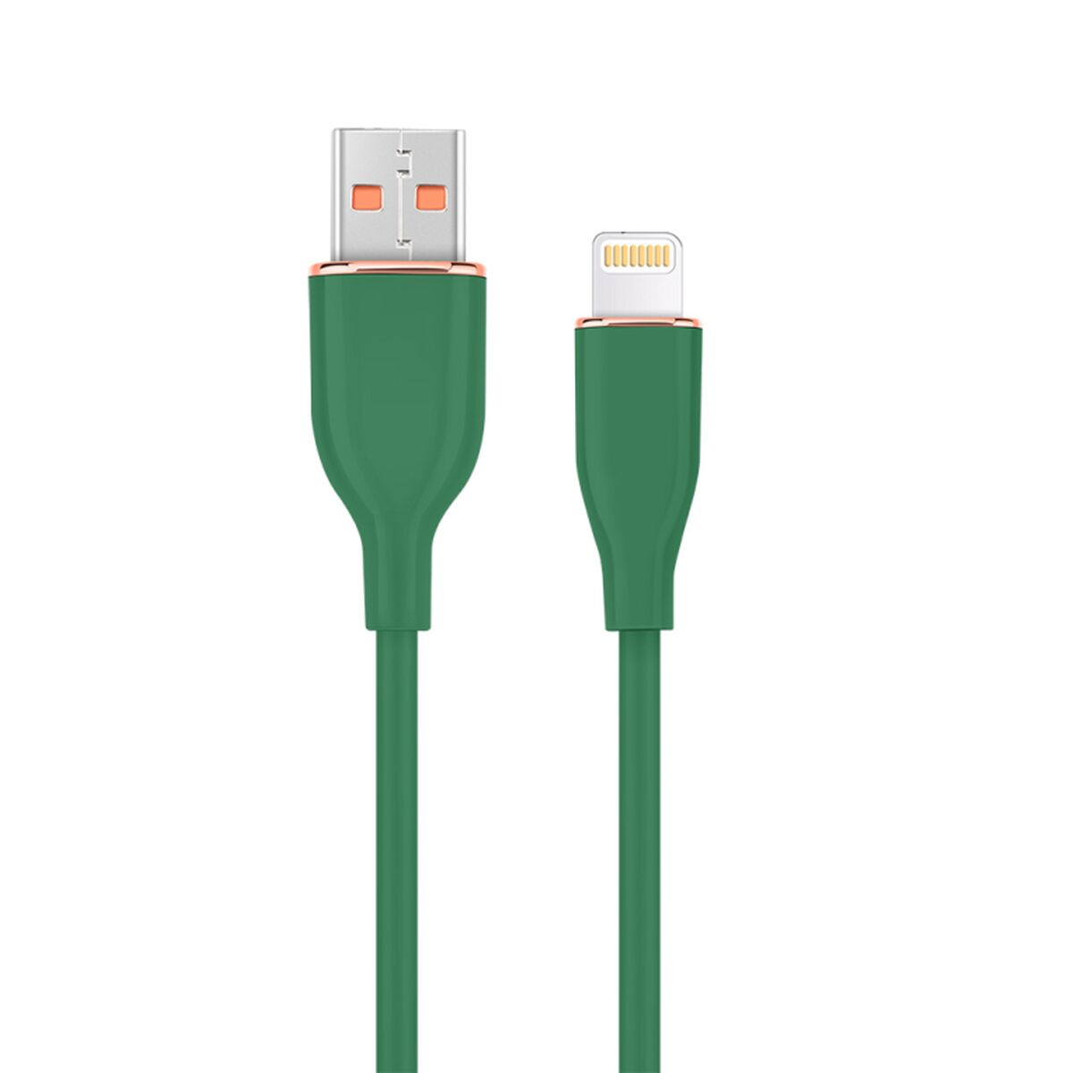 Lightning Cable GEMBIRD CC-USB2S-AM8PM-1 Green 1,5 m Lightning Cable GEMBIRD CC-USB2S-AM8PM-1 Green 1,5 m