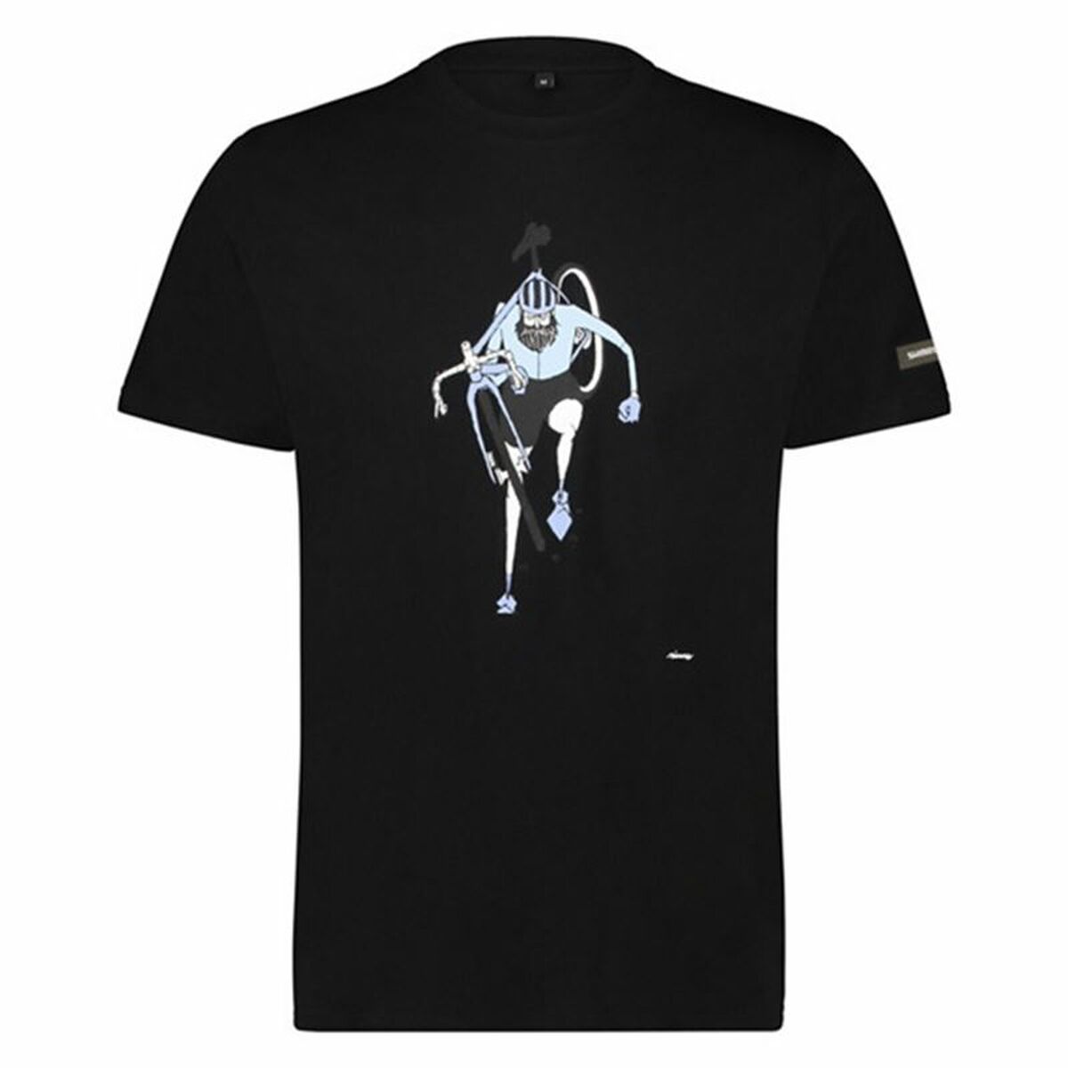 Men’s Short Sleeve T-Shirt Shimano Sentiero Ltd Black Men’s Short Sleeve T-Shirt Shimano Sentiero Ltd Black